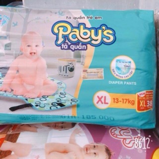 Combo 3 gói mới bỉm quần Papy's size XL38,XXL36 miếng
