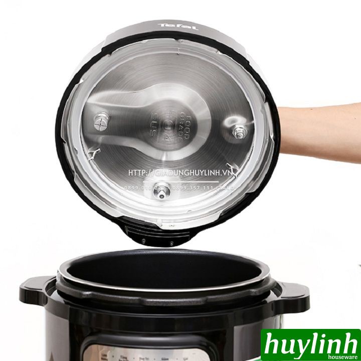 [Mã ELHAMS5 giảm 6% đơn 300K] Nồi áp suất điện tử Tefal CY601868 - 6 lít - 1000W