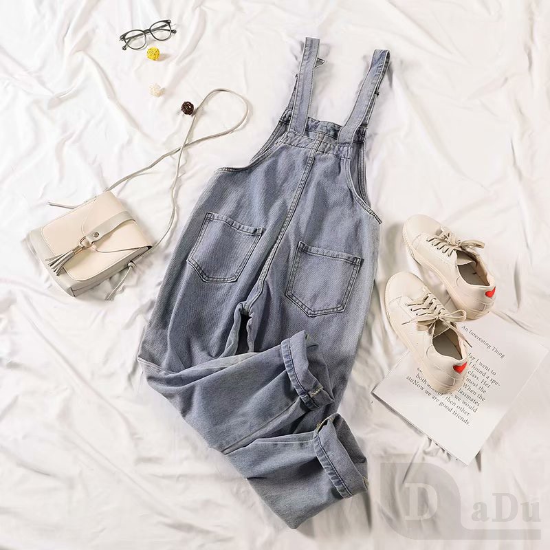 Quần Dài Denim Lưng Cao Hở Lưng Có Dây Điều Chỉnh Được Thanh Lịch Cho Nữ