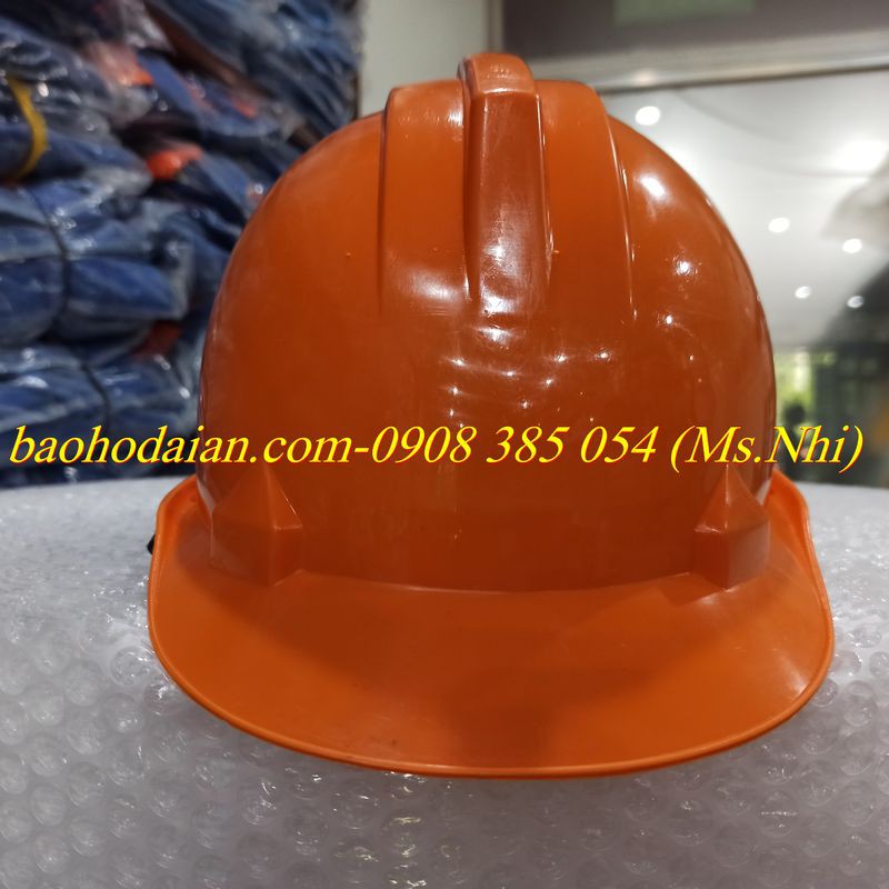 COMBO 10 NÓN CÔNG NHÂN BẢO BÌNH CAM N004- HÌNH THẬT