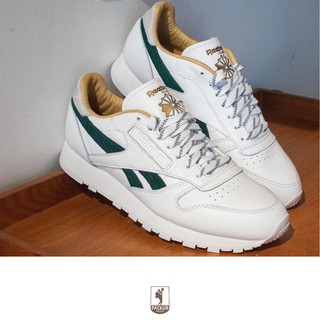 Giày Reebok Classic Leather (Trắng/Xanh Rêu) / FX1715