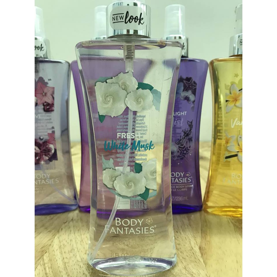 XỊT THƠM BODY FANTASIES SIGNATURE FRAGRANCE BODY SPRAY