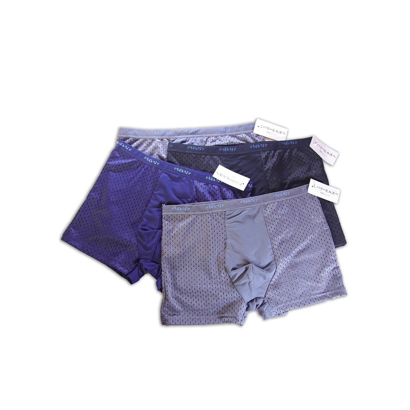 Combo 4 Quần Lót Nam Boxer Thông Hơi Thoáng Mát , Quần Sịp Đùi, Chéo Thông Hơi Cao cấp -