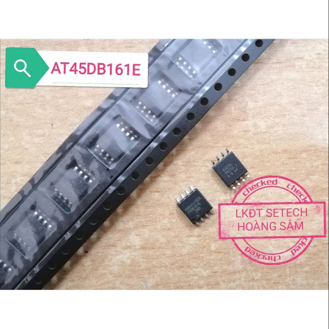 IC nhớ Flash RAM AT45DB161E 45DB161 chính hãng ATMEL chân dán SOP-8