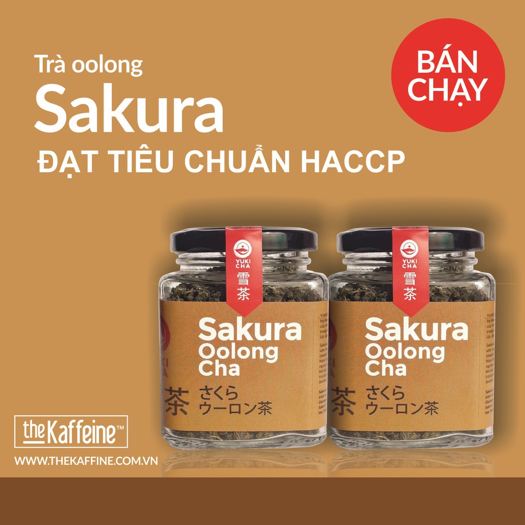 Bộ trà Olong Sakura 2x 100g - The Kaffeine | BigBuy360 - bigbuy360.vn