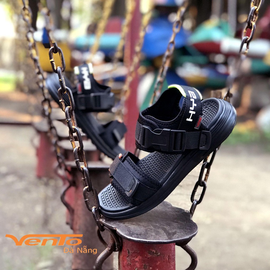 SANDAL NAM CÁ TÍNH NĂNG ĐỘNG CHÍNH HÃNG VENTO-NB38 đen cốm