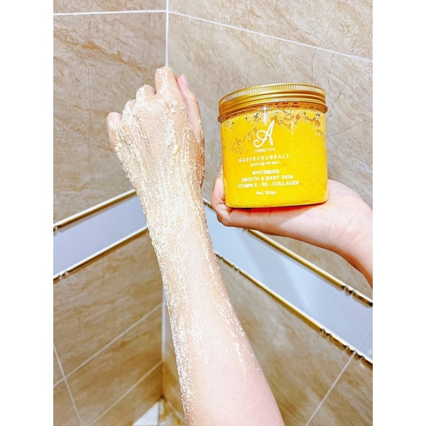 [ HCM SỈ ] Muối trái cây tẩy da chết A Cosmetic body scrub salt chính hãng