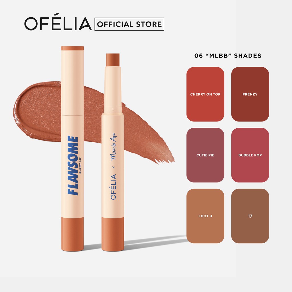 BST Son Sáp Tint Bóng OFÉLIA FLAWSOME Glowy Lip (2g) | BigBuy360 - bigbuy360.vn