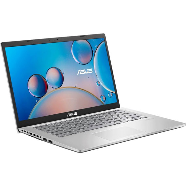 Laptop Asus X415J i3-1005G1 | 4G | 256GB SSD | UMA | 14"FHD | Win 10 | Bạc | FP | 2YW_X415JAEK096T