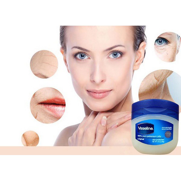 Sáp dưỡng ẩm Vaseline 100% Pure Petroleum jelly Original