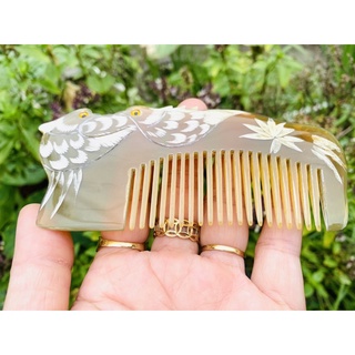 Lược sừng chải tóc 2 con Chim