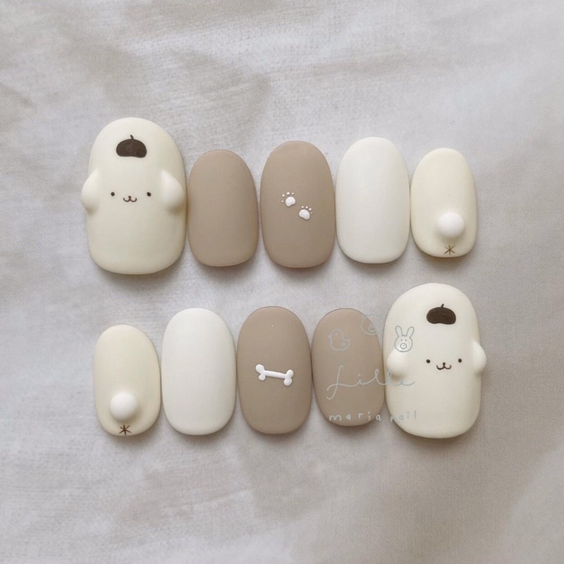 Nailbox móng up thiết kế theo số đo dễ thương