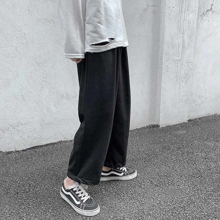 Quần Thể Thao Nam Nữ Mặc 2 Kiểu Ống Suông Culottes Và Jogger Bo Gấu Lưng Thun ZENKODLMEN JOGGER NAM 9000064C