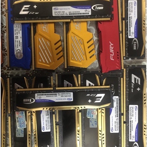 Ram 8G - DDR3 - 1600 Hiệu Team Group - Adata - Kingston HyperX Tản Nhiệt - Vi Tính Bắc Hải