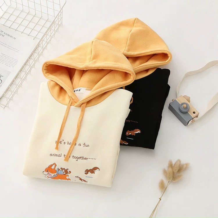 [FREESHIP_50K] Áo hoodie nam nữ, áo khoác nỉ có nón dễ thương William - NL208