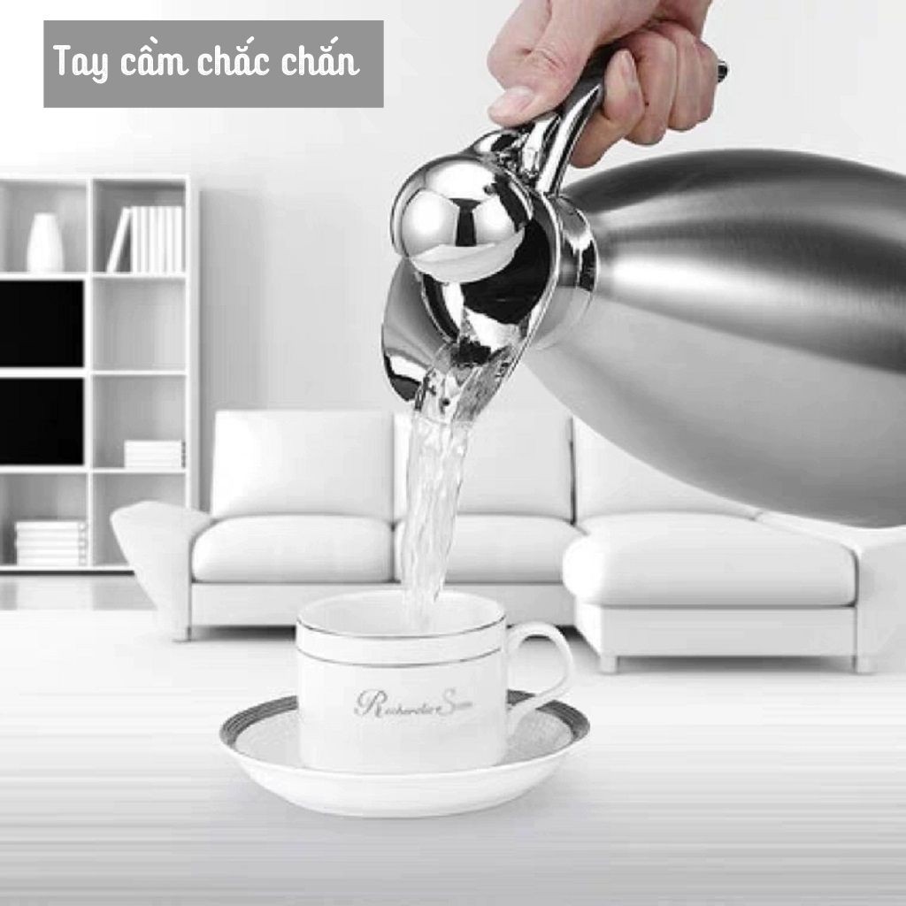 Bình Đựng Nước Phòng Khách Lõi Inox Tráng Men Nhiều Màu Cực Đẹp