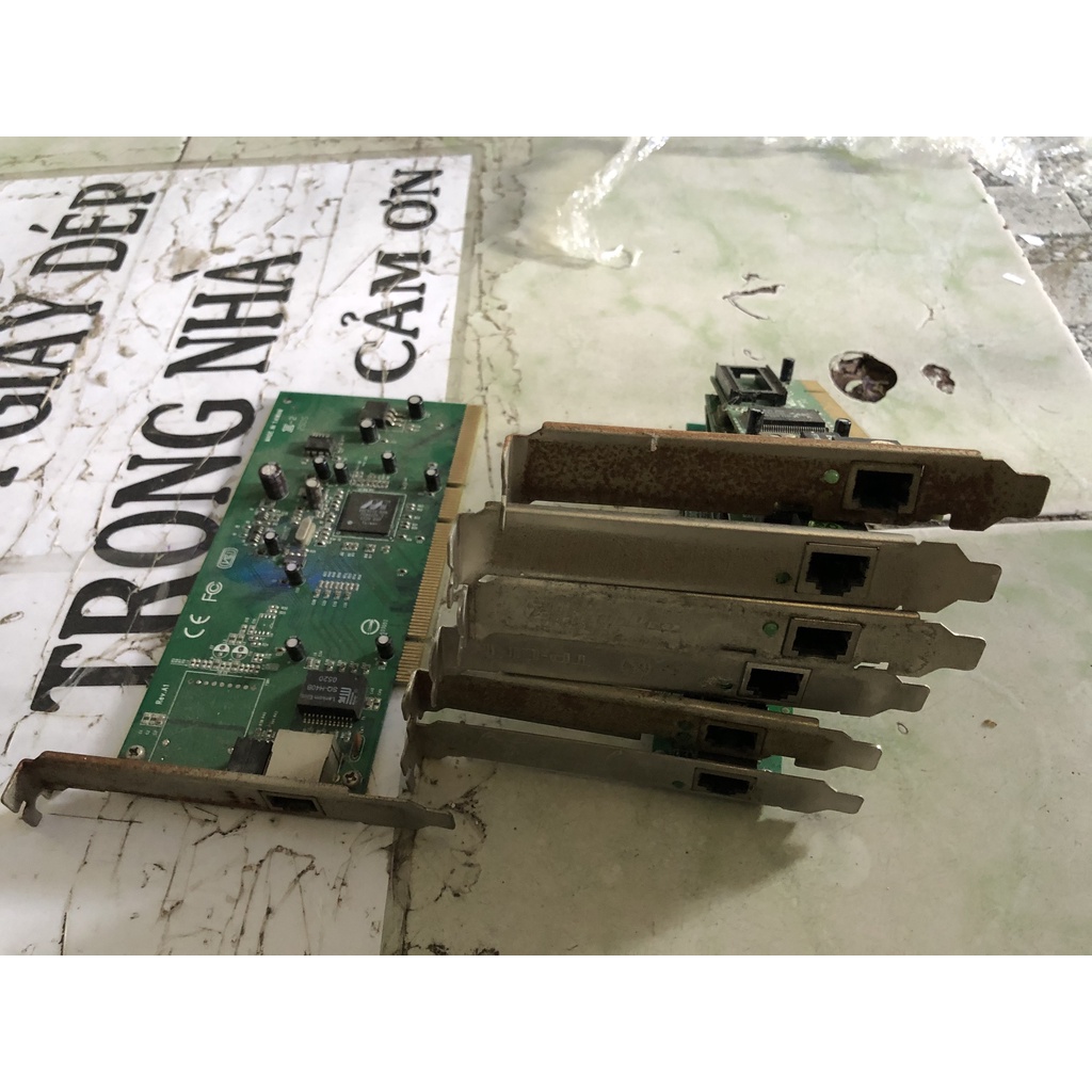 Card Lan PCI 8X cho máy tính để bàn RJ45 port