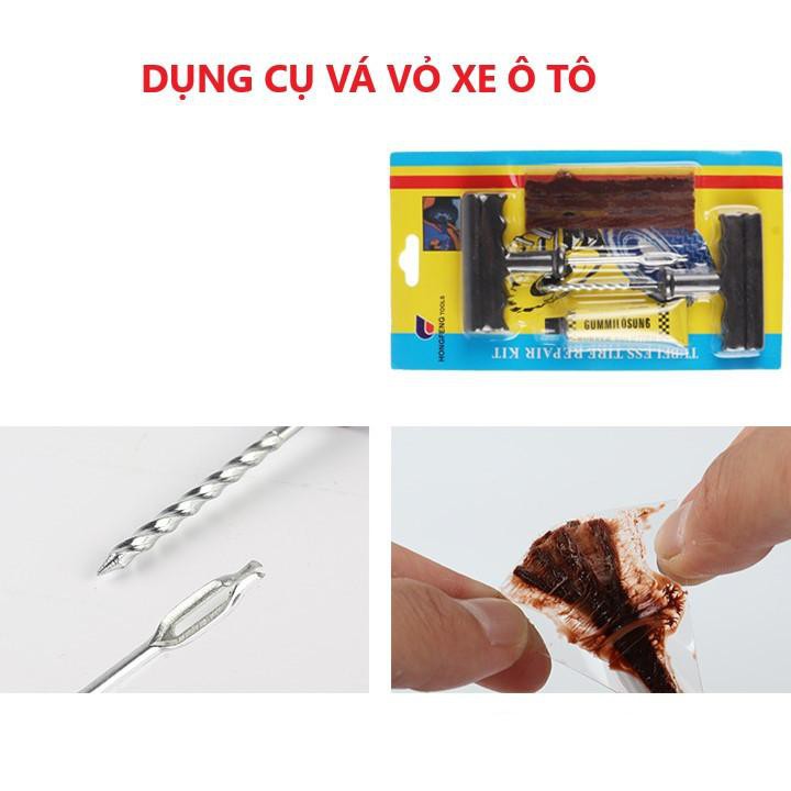 Bộ dụng cụ cứu hộ 9 món chuyên dụng là sản phẩm rất thiết thực dành cho xe ô tô trong trường hợp khẩn cấp