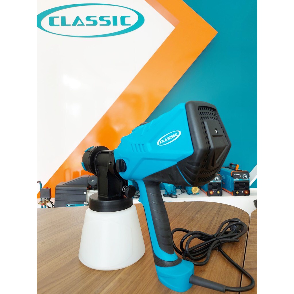 Máy Phun sơn Classic CLA- 23-800 TẶNG Kèm đầu phun 1.5mm tới 2.6mm - Hàng chính hãng