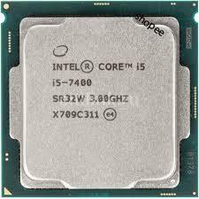 CPU intel I5 - 7500+7400 Tray không box+tản