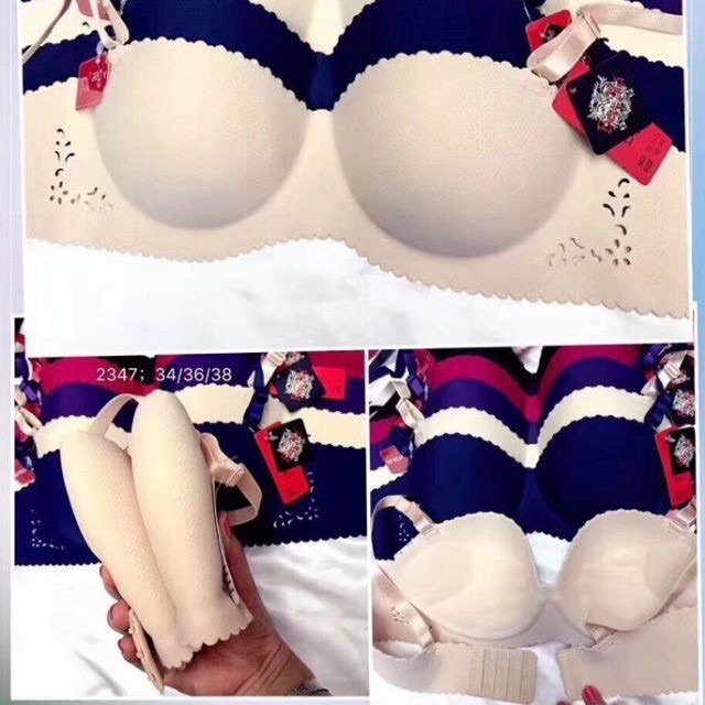 (2347)áo lót đúc su non_siêu mềm dẻo_thông hơi_nâng ngực