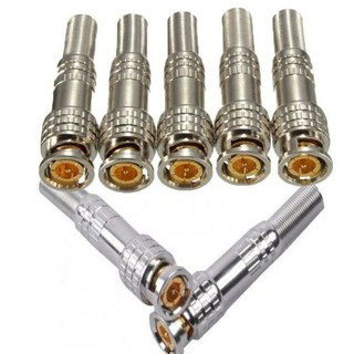 Jack BNC Lò Xo / BNC F5 lõi đồng nối cáp đồng trục dành cho Camera mới 100% VNET - BNC01