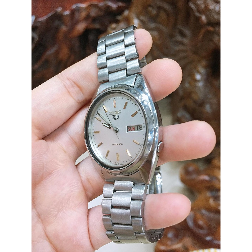 Đồng hồ nam Seiko Automatic Dây kim loại