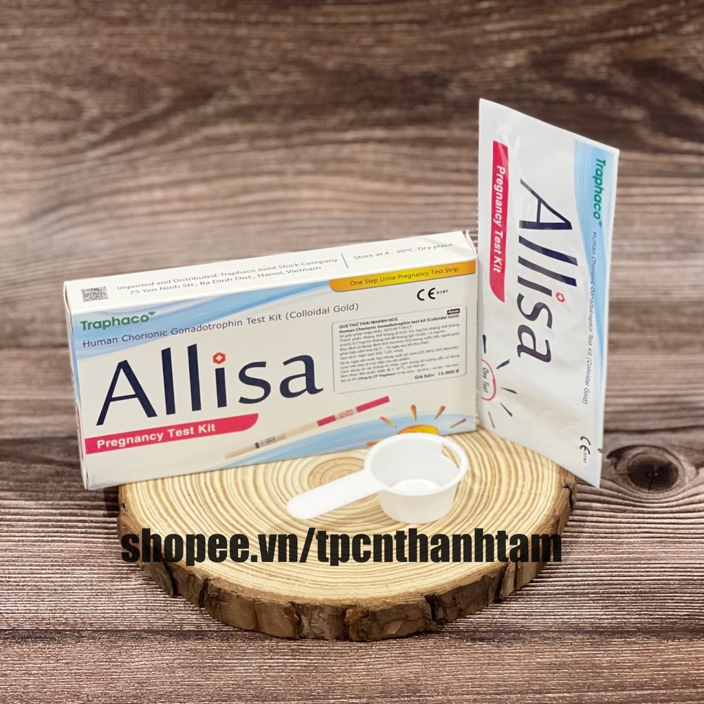 Que thử thai Alisa Traphaco - Đạt chuẩn xuất Châu Âu