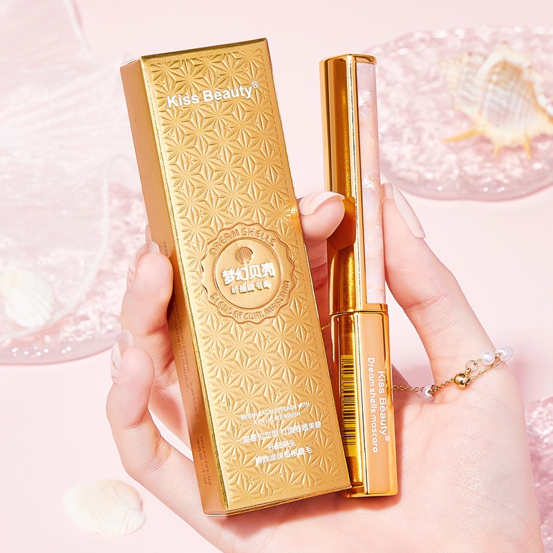 ♕Mascara Kiss Beauty Làm Dày Và Cong Mi Chống Thấm Nước NO.56721