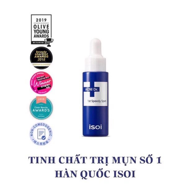 Tinh Chất Chấm Mụn Isoi Acni.Dr 1st Speedy Spot