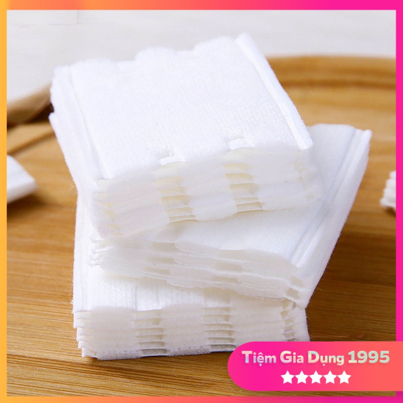 Bông tẩy trang 3 lớp Cotton Pads Túi 222 miếng hàng loại 1