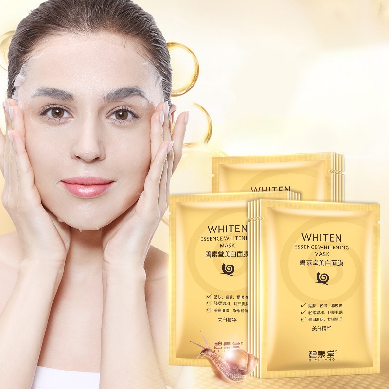 Mặt Nạ Bisutang Chiết Xuất Ốc Sên Dưỡng Ẩm/Làm Trắng/Chống Nếp Nhăn Hiệu Quả