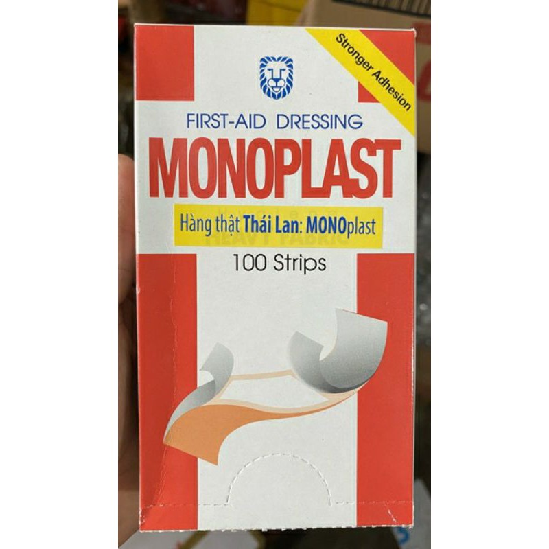 Sét 5 miếng Băng cá nhân Monoplast Thái Lan