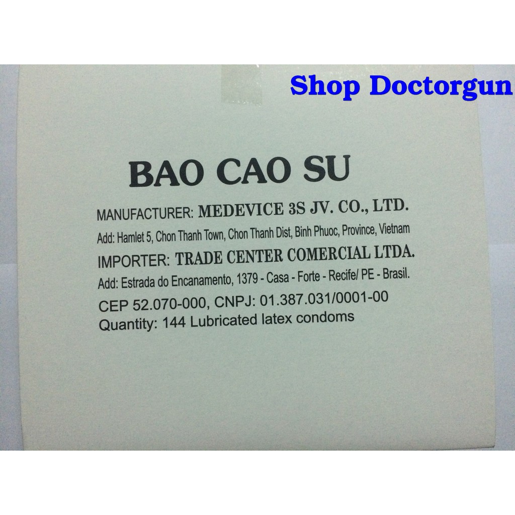 BAO CAO SU EROS 144 CÁI/HỘP DÀNH CHO GIA ĐÌNH - NHÀ NGHỈ - KHÁCH SẠN GIÁ RẺ TỐT NHẤT