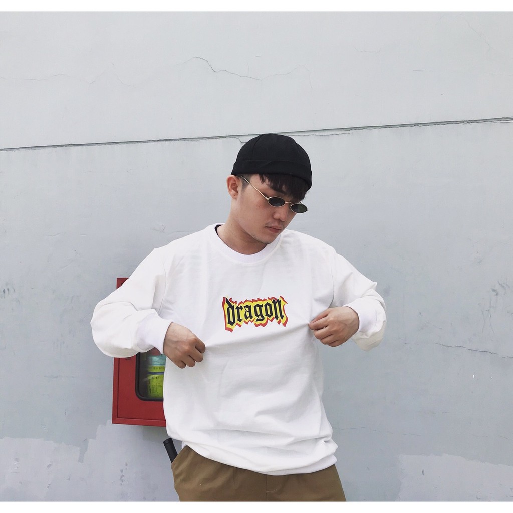 Áo thun Tay dài Sweater DRAGON Unisex