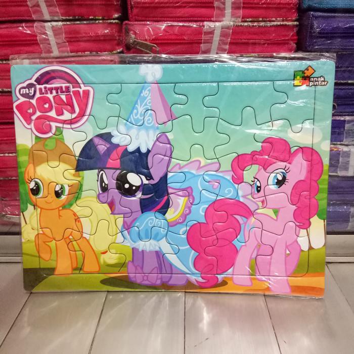 Bộ Đồ Chơi Xếp Hình Ngựa Pony Cho Bé