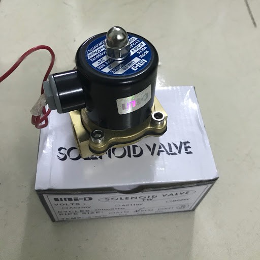 [LOẠI TỐT, BÁN CHẠY] Van điện từ phi 21, phi 27,thường đóng 220V, van thoát nước, van nước điều khiển bằng điện