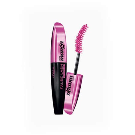 Cây chải lông giúp dày mi kháng nước L'oreal Volumnimous Miss Manga 386 Extra Black