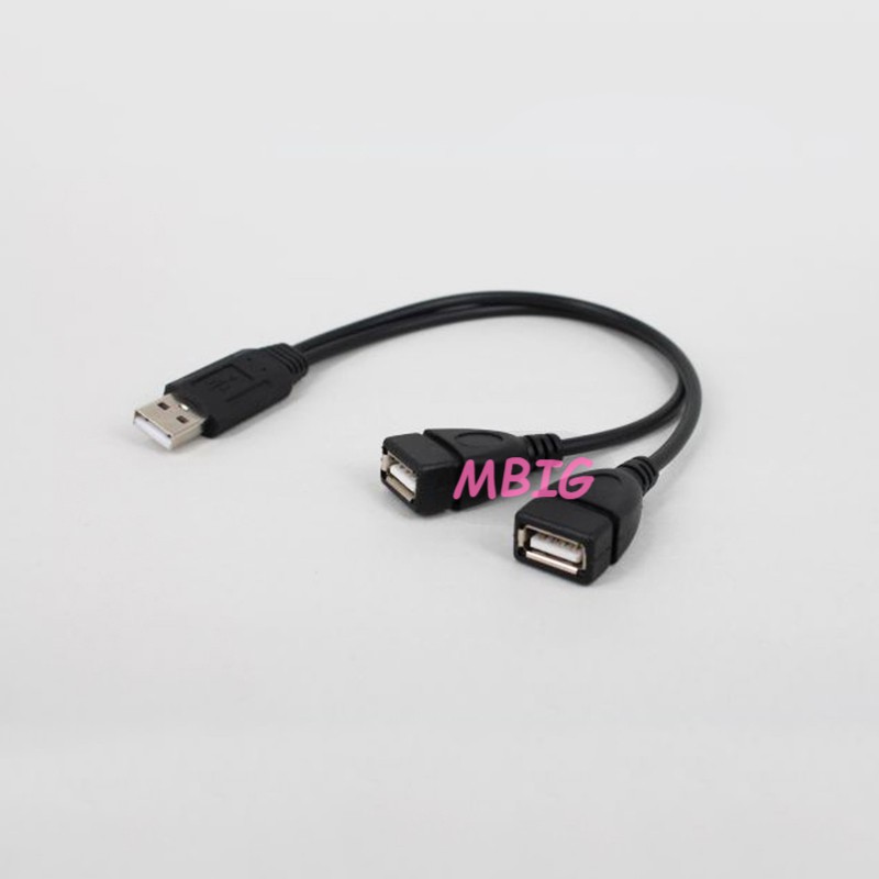 Dây cáp chuyển đổi chia 2 cổng USB 2.0 chuyên dụng 2 trong 1