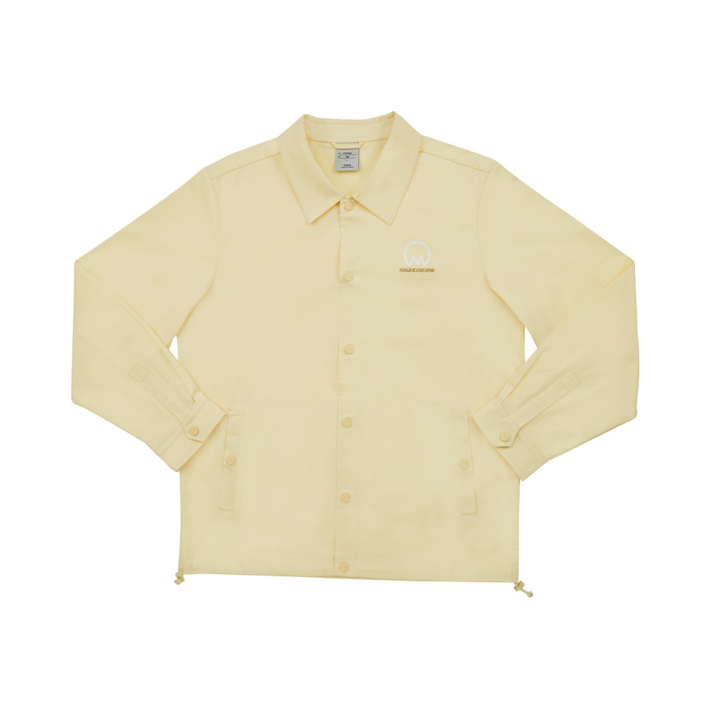 Skechers Áo Khoác Sơ Mi Unisex Mew Suppasit Pastel Yellow - L121U140-002M