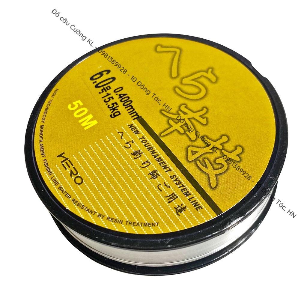 Cước câu cá Hero vàng loại 2