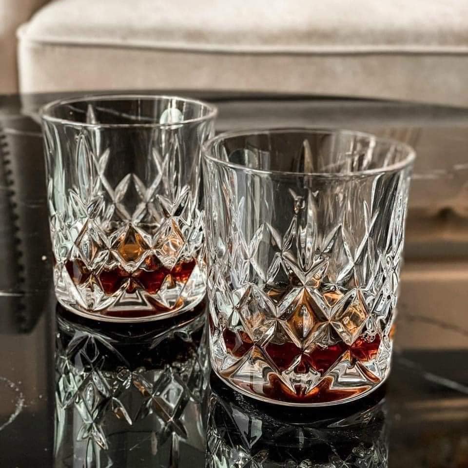 Set 6 cốc Bohemia Brixton Whisky 320ml - SX tại Séc