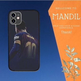Ốp Chống Xước Đội trưởng Barca Messi cho Iphone 6 7 8 Plus 11 12 13 mini Pro Max X Xr  BAR20210053