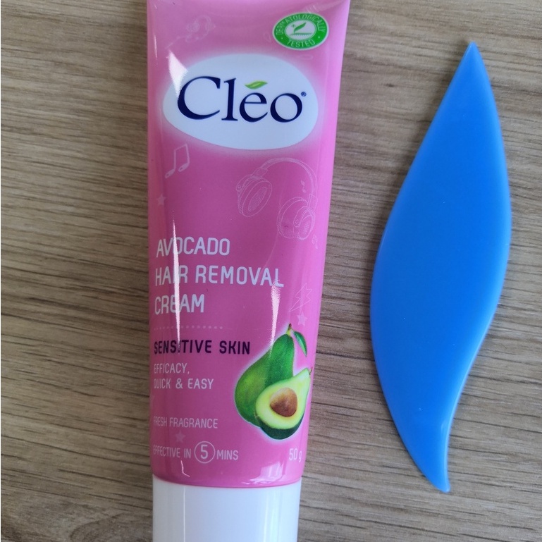 Kem Tẩy lông CLEO Sensitive Skin 50g (cho da nhạy cảm ) - chai màu hồng