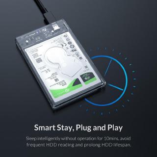 [rememberme]ORICO HDD Case USB 3.1 Type C to 2.5 SATA Hard Disk SSD External Enclosure WT7n