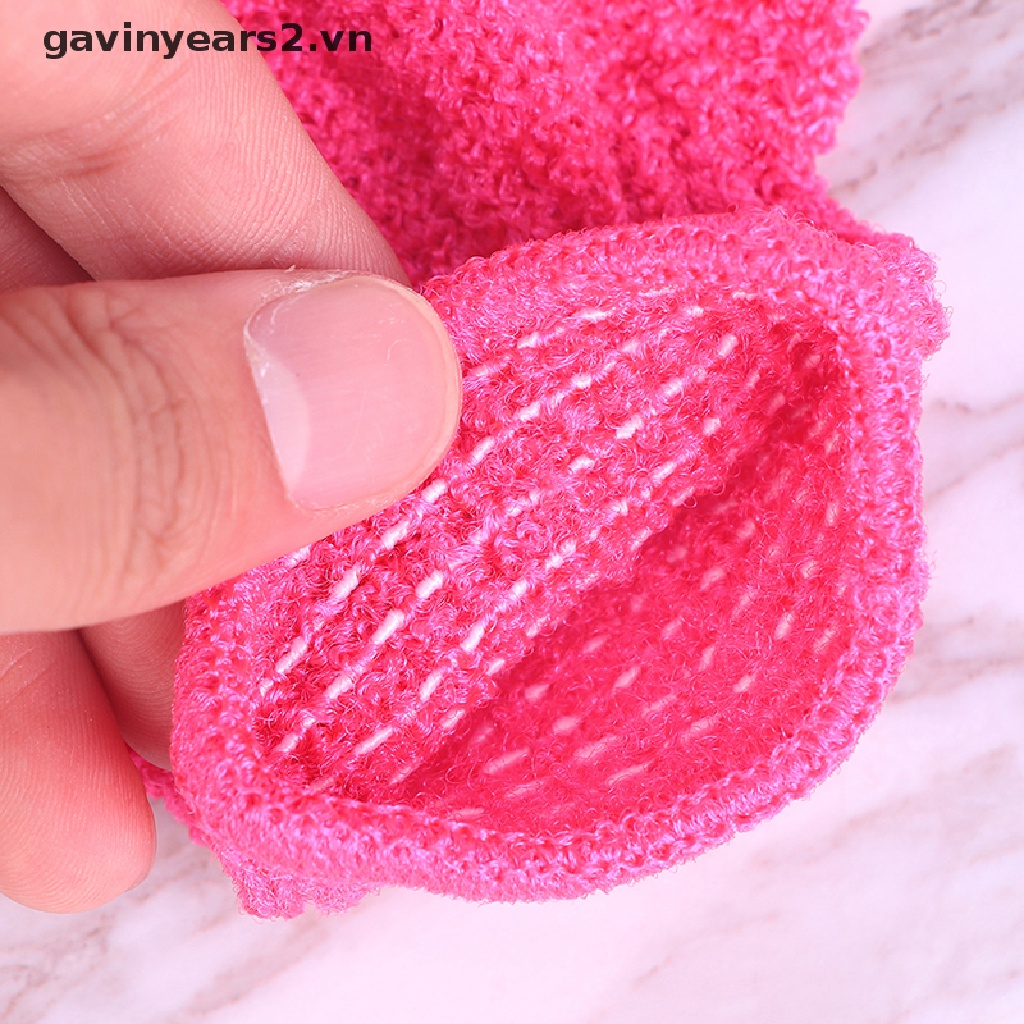 1 Găng Tay Sợi Giúp Tẩy Tế Bào Chết Và Mát Xa Khi Đi Du Lịch