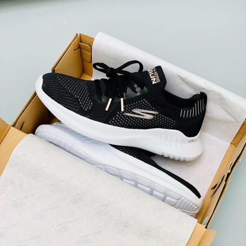 Giày Lười giả buộc dây Skechers gorun mojo 2.0 cho nữ đi bộ