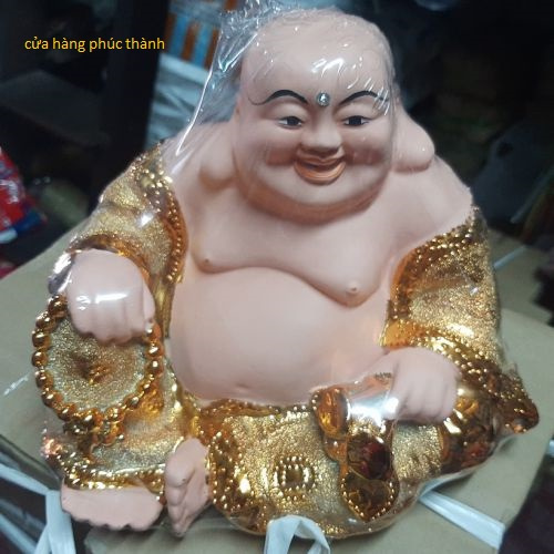 phật di lặc kim sa ( nhựa )