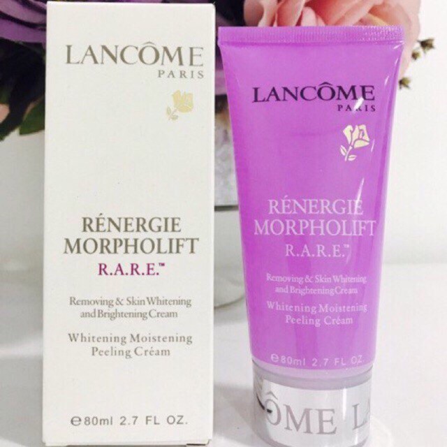 Gel Tẩy Tế Bào Chết Dùng Cho Da Mặt Lancome Renergie 80ml làm mềm da tẩy sạch sâu và nuôi dưỡng làn da