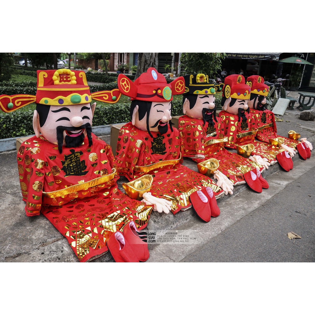 Trang Phục Thần Tài- Mascot- mascot Trâu.
